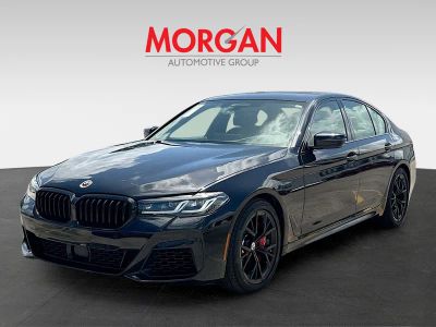 2023 BMW 5 Series — rear three-quarter view