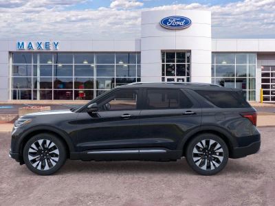 2026 Ford Explorer — rear three-quarter view