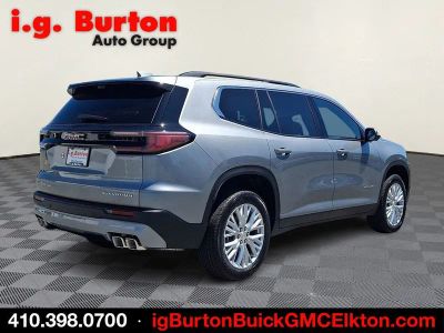 2026 GMC Acadia — interior view