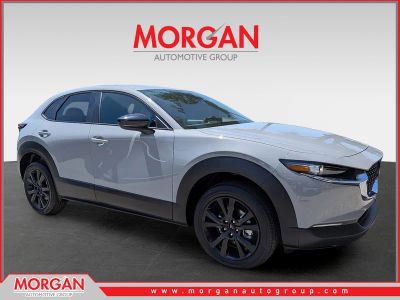 2026 Mazda CX-30 2.5 S Select Sport in Gray — front three-quarter view