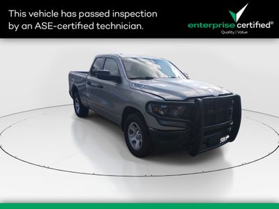 2024 Ram 1500 Tradesman 4x4 Quad Cab 6'4" Box — front three-quarter view