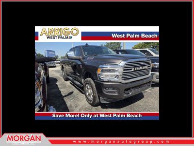 2024 Ram 2500 Laramie in Gray — front three-quarter view