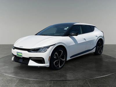 2024 Kia EV6 — rear three-quarter view