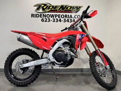 2026 Honda® CRF450RX — front three-quarter view