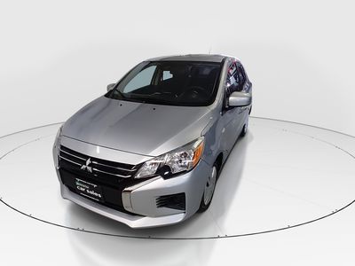 2024 Mitsubishi Mirage — rear three-quarter view