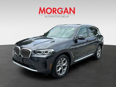 2023 BMW X3 — rear three-quarter view