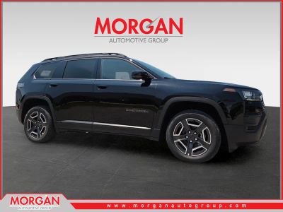 2026 Jeep Cherokee Limited in Black — front three-quarter view