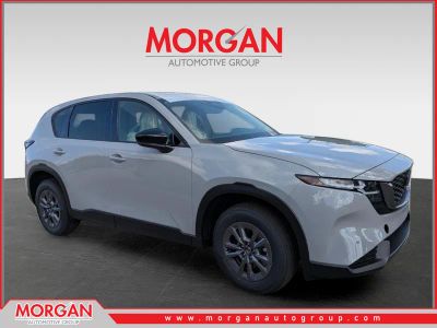 2026 Mazda CX-5 2.5 S Select in Aero Gray Metallic — front three-quarter view