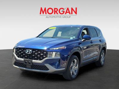 2023 Hyundai Santa Fe — rear three-quarter view