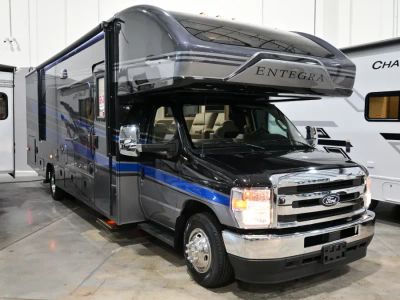 2027 Entegra ODYSSEY — front three-quarter view