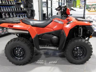 2025 Suzuki KingQuad 750AXi Power Steering — front three-quarter view