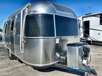 2026 Airstream Bambi — front three-quarter view