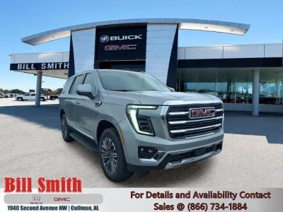 2026 GMC Yukon Elevation in Sterling Metallic — front three-quarter view