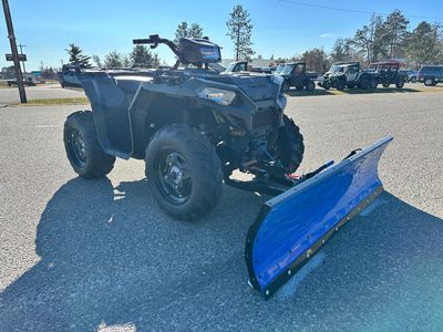 2026 Polaris Sportsman 850 A26SXA85A1 in Sage Green — front three-quarter view