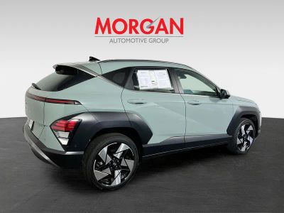 2024 Hyundai Kona — rear three-quarter view
