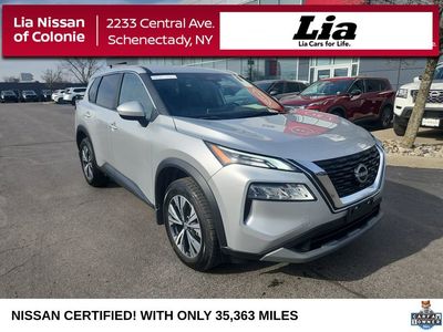 2023 Nissan Rogue SV — side profile view