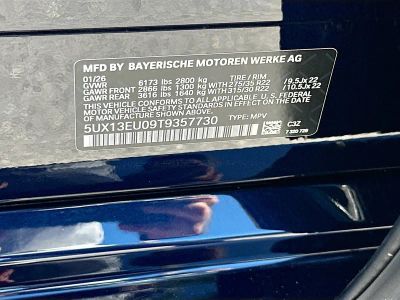 2026 BMW X5 — photo 27 view