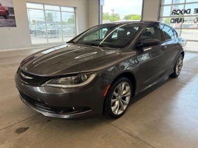 2015 Chrysler 200 S in Crystal Metallic — front three-quarter view