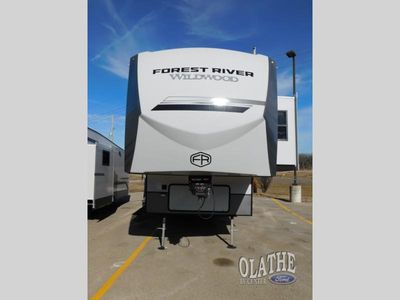 2026 Forest River RV Wildwood Heritage Glen — rear three-quarter view