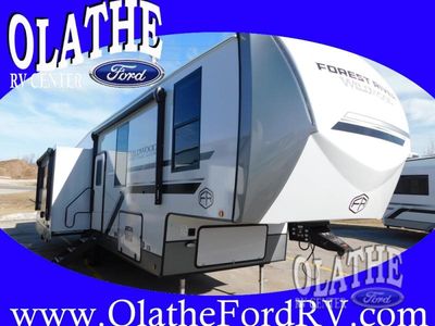2026 Forest River RV Wildwood Heritage Glen — front three-quarter view