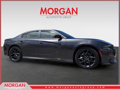 2023 Dodge Charger R/T in Gray — front three-quarter view