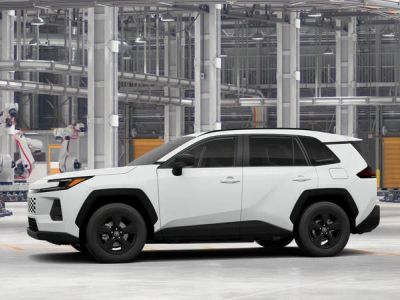 2026 Toyota RAV4 — rear three-quarter view
