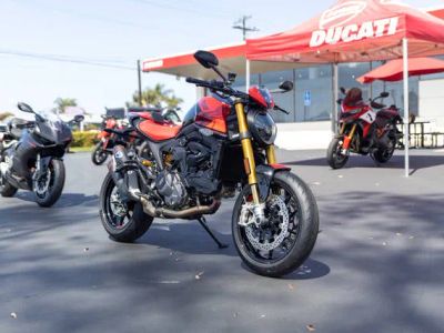 2026 Ducati Monster SP — front three-quarter view