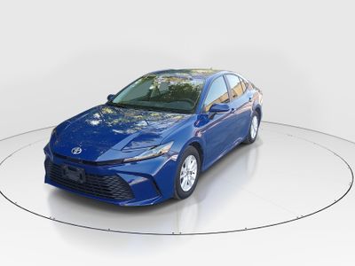 2025 Toyota Camry — rear three-quarter view