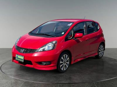 2012 Honda Fit — rear three-quarter view