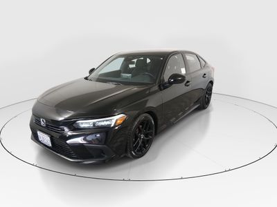 2024 Honda Civic Sedan — rear three-quarter view