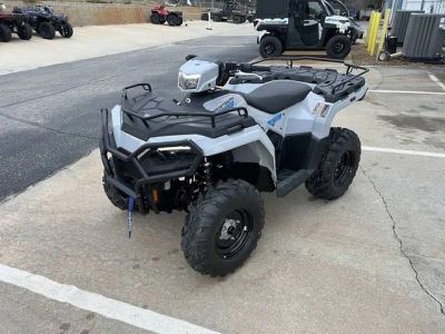 2026 Polaris® Sportsman 570 EPS Ghost Grey — front three-quarter view