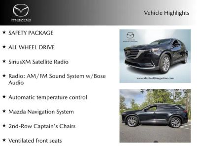 2021 Mazda CX-9 — interior view