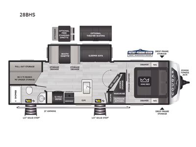 2025 Cougar Half-Ton 28BHS - Photo 2