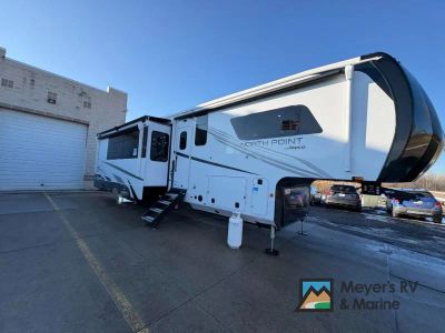 2026 Jayco North Point 365RKTS — front three-quarter view