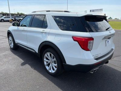 2024 Ford Explorer — rear three-quarter view