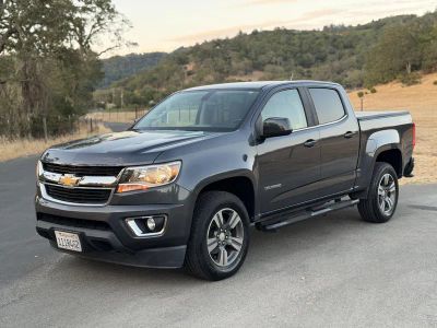2017 Chevrolet Colorado in Charcoal — front three-quarter view