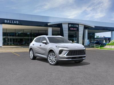 2026 Buick Envision Avenir in Moonstone Gray Metallic — front three-quarter view