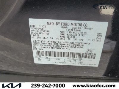 2022 Ford Explorer — photo 32 view