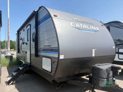 2021 Forest River RV Catalina — front three-quarter view