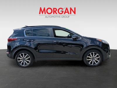 2018 Kia Sportage — rear three-quarter view
