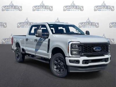 2026 Ford F-250SD XL in White — front three-quarter view