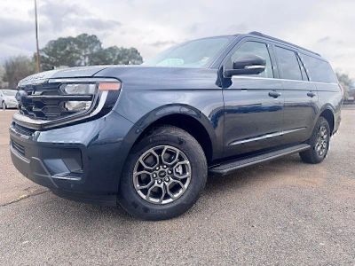2026 Ford Expedition Max Active in Blue Metallic — front three-quarter view