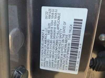 2023 Honda Ridgeline — photo 24 view