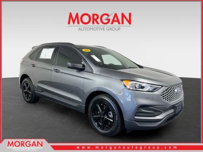 2024 Ford Edge SE in Carbonized Gray Metallic — front three-quarter view