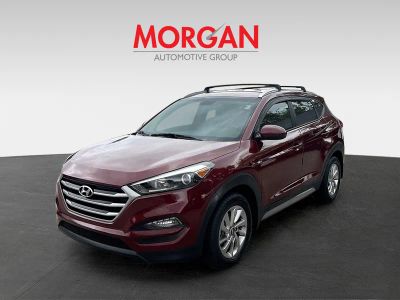 2017 Hyundai Tucson — rear three-quarter view