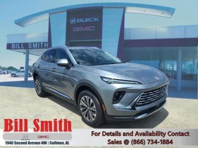 2026 Buick Envision Preferred in Moonstone Gray Metallic — front three-quarter view