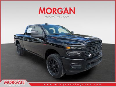 2026 Ram 2500 Big Horn in Black — front three-quarter view