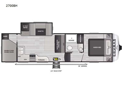 2023 Keystone RV Cougar Sport — side profile view