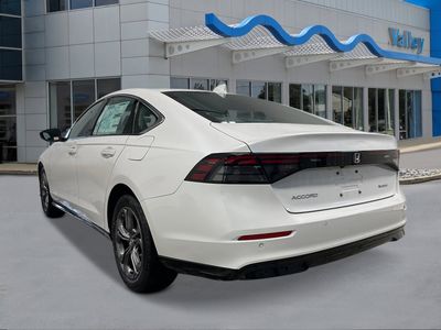 2026 Honda Accord Hybrid — rear three-quarter view