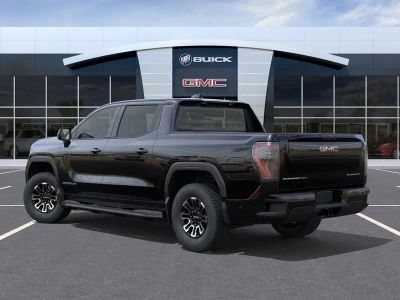 2026 GMC Sierra EV — rear three-quarter view